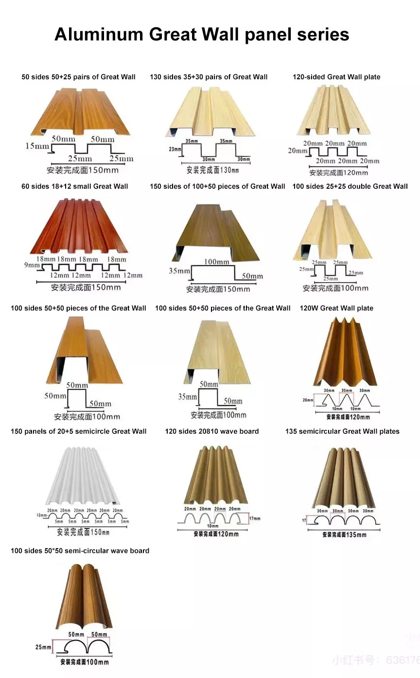 General Aluminum Veneer Angle Profiles
